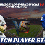 arizona diamondbacks vs chicago cubs match player stats