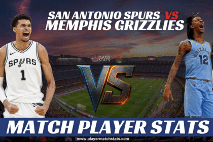 san antonio spurs vs memphis grizzlies match player stats