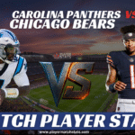 carolina panthers vs chicago bears match player stats