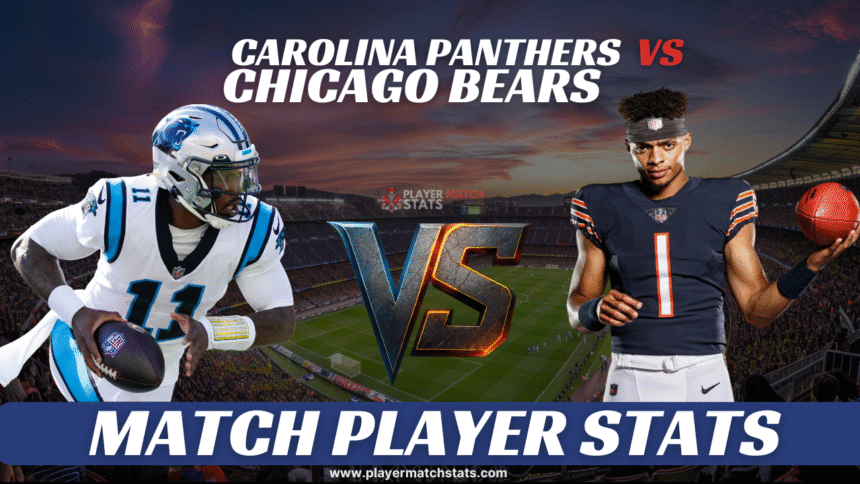 carolina panthers vs chicago bears match player stats