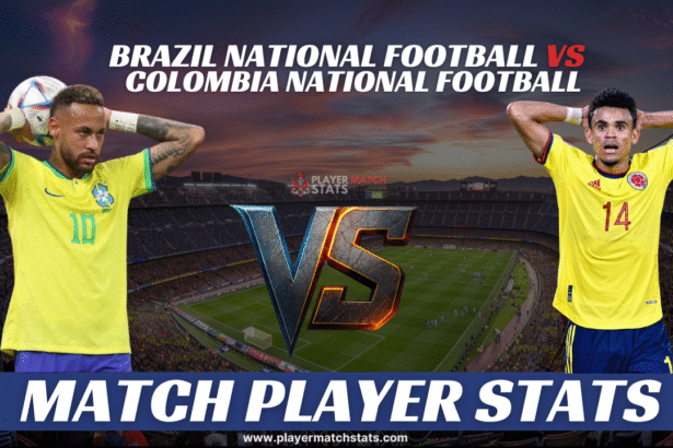 brazil national football team vs colombia national football team stats