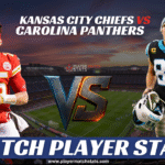 kansas city chiefs vs carolina panthers match player stats