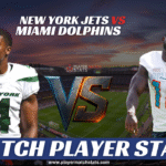 New York Jets vs Miami Dolphins match player stats