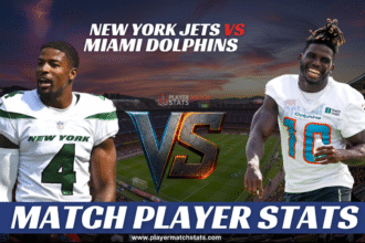New York Jets vs Miami Dolphins match player stats
