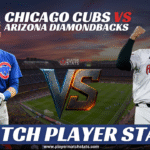 chicago cubs vs arizona diamondbacks match player stats
