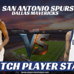 san antonio spurs vs dallas mavericks match player stats