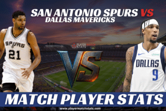 san antonio spurs vs dallas mavericks match player stats