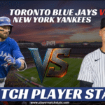 Toronto Blue Jays vs New York Yankees match player stats