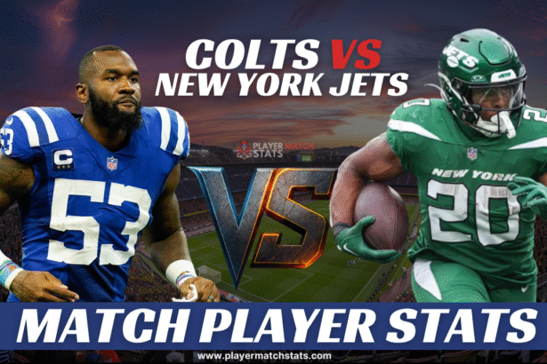 colts vs new york jets match player stats