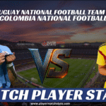 uruguay national football team vs colombia national football team stats