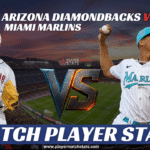 arizona diamondbacks vs miami marlins match player stats
