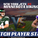 new york jets vs minnesota vikings match player stats