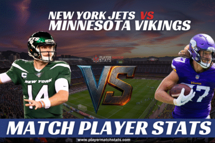 new york jets vs minnesota vikings match player stats