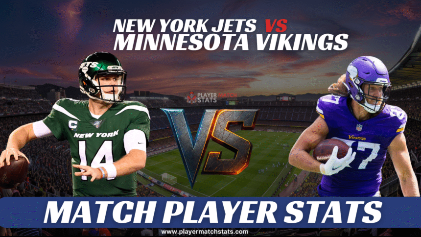 new york jets vs minnesota vikings match player stats