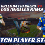 green bay packers vs los angeles rams match player stats