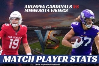 arizona cardinals vs minnesota vikings match player stats