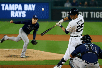 tampa bay rays vs detroit tigers match player stats
