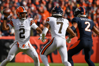 cleveland browns vs denver broncos match player stats