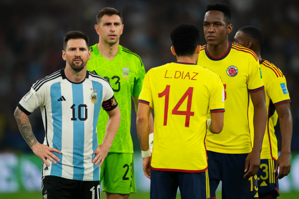 argentina national football team vs colombia national football team stats