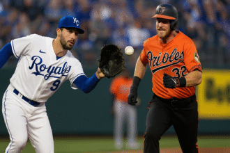 baltimore orioles vs kansas city royals match player stats