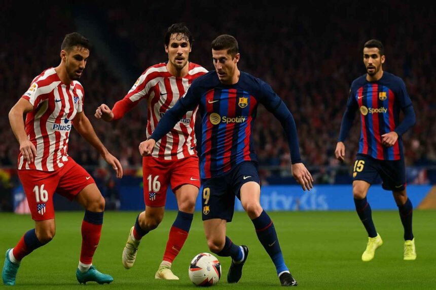 atlético madrid vs fc barcelona stats