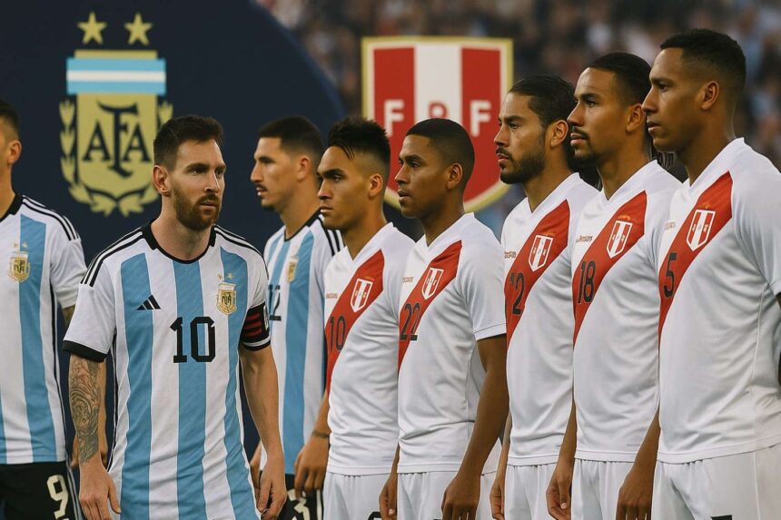 argentina national football team vs peru national football team stats
