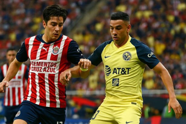 chivas de guadalajara vs club américa stats