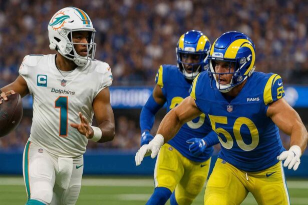 miami dolphins vs los angeles rams match player stats